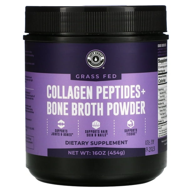 Left Coast Performance Collagen Peptides Powder Organic with Organic