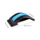 thumbnail image 3 of Vogacara Masajeador de espalda Fitness Relajación Camilla Estiramiento Presión Aliviar Viaje Plástico Columna vertebral Soporte Tipo 2 Púrpura masajeadores Tipo 2 Azul Vogacara CE011707-05, 3 of 6