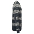 thumbnail image 4 of Kenneth Cole Reaction 'Strike Bold' Gray Striped V-Neck Sweater , Size 2XLarge, 4 of 4