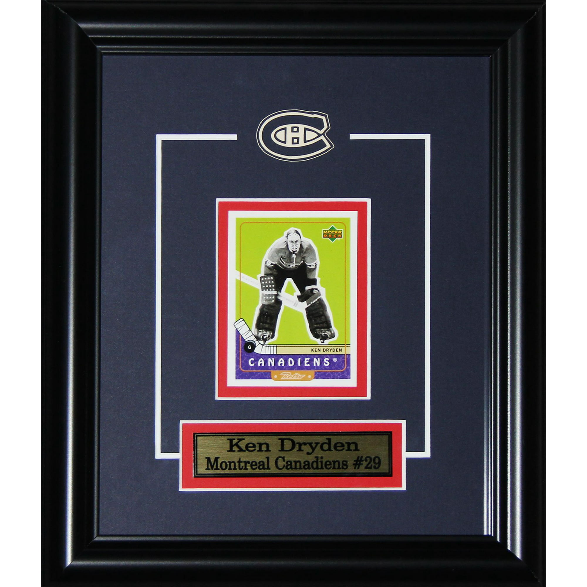 Ken Dryden autographed Jersey (Montreal Canadiens)