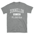 thumbnail image 1 of Dunnellon Florida Classic Established Men's Cotton T-Shirt, 1 of 1
