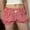 Red, variant on ZZwxWA Ruffle Bloomer Shorts for Women Plaid Cute Lolita Pjs Bottoms Elastic Waist Gingham Pumpkin Mini Lounge Pettipants