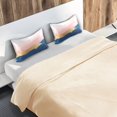 thumbnail image 5 of Yayeee Pillowcase Standard Size Set of 2 Satin Wrinkle Resistant Pillow Case, Abstract Painting, 5 of 7