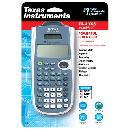 Texas Instruments TI-30XS MultiView™ Scientific Calculator