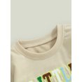 thumbnail image 5 of Bagilaanoe Newborn Baby Boy Oversized Romper Sweatshirt Long Sleeve Bodysuits Letter Embroidery Pullover 3M 6M 12M 18M Infant Casual Tee Tops, 5 of 8
