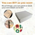 thumbnail image 4 of CH-BOX Corrugated Mailers, Cardboard Shipping Boxes, Inner Size 7" x 6" x 2", Oyster White (Pack of 50), 4 of 6