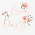 thumbnail image 3 of Jackson, Jenaya 20x20 Black Modern Framed Museum Art Print Titled - Blooming Delight VI Blush Loved, 3 of 5