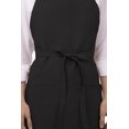 thumbnail image 3 of Delantal Chef Works con tres bolsillos, unisex, negro, talla única, 3 of 5