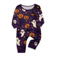 thumbnail image 2 of Matching Family Halloween Pajamas Set - 2026 Cute Ghost & Pumpkin Print Two-Piece Sleepwear Pjs - Family Matching Pajamas Soft Holiday Loungewear Halloween Matching Pajamas for Family, 2 of 6