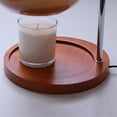thumbnail image 3 of Retro Glass Candle Warmer Lamp Dimmable Aromatherapy Candle Lamp Bedside Table Lamp Study Office Home Decor EU Plug, 3 of 5