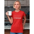 thumbnail image 2 of Slogan Paris City T Shirt  Shaped T-Shirt Women -Image by Shutterstock, Female Large, 2 of 4