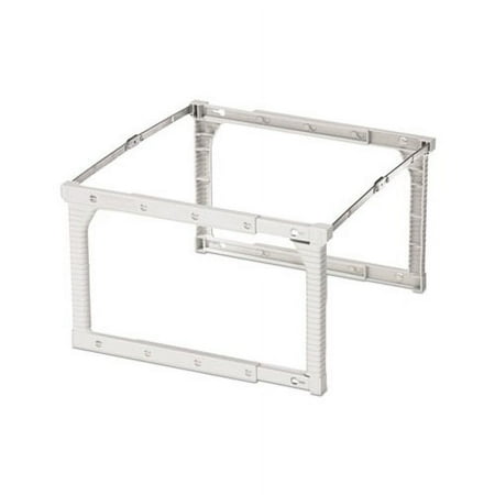 Plastic Snap-Together Hanging Folder Frame Legal/Letter Size 18 to 27 Long White/Silver Accents 4/Box