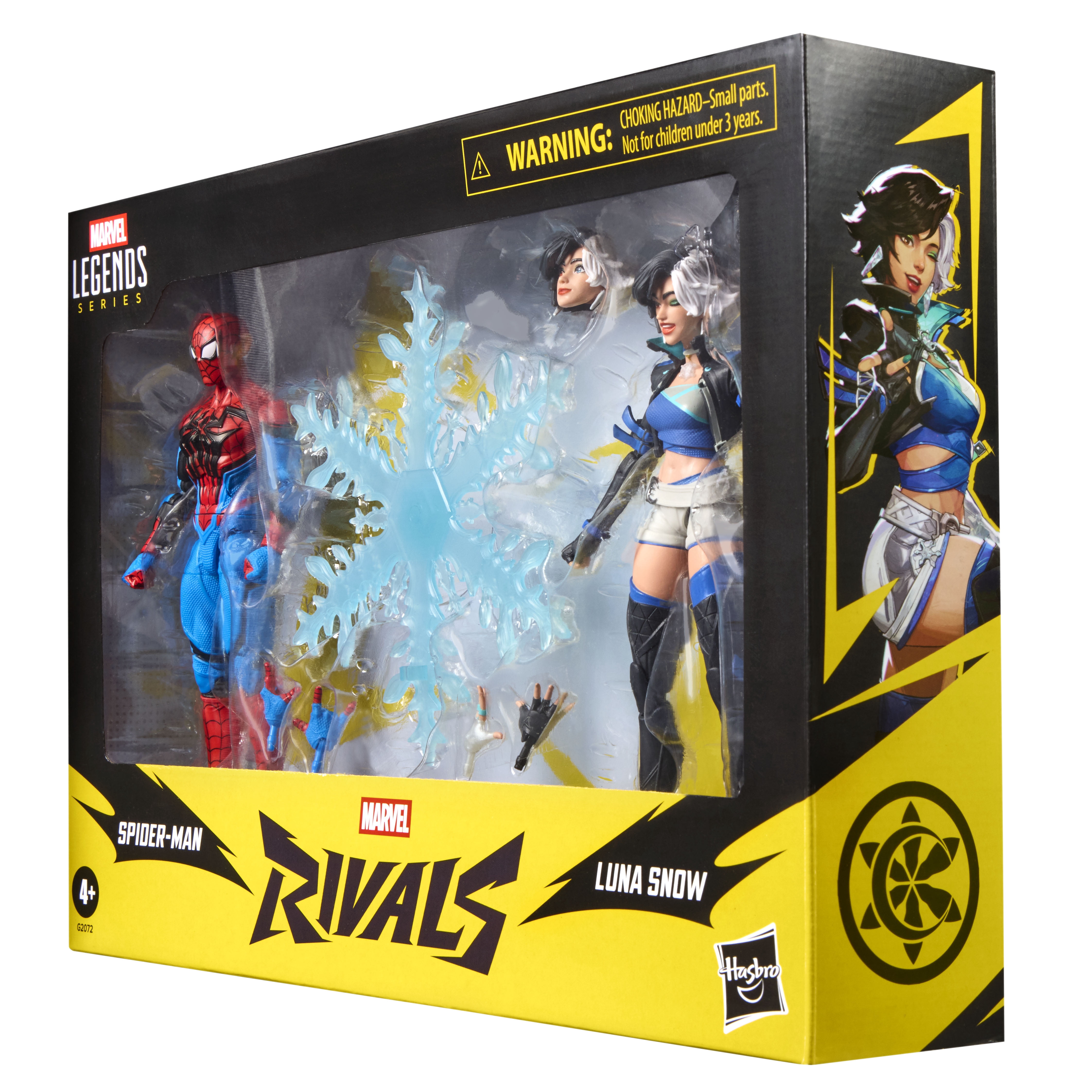 Marvel Legends Series Marvel Rivals Spider-Man & Luna Snow 6-Inch Action Figures