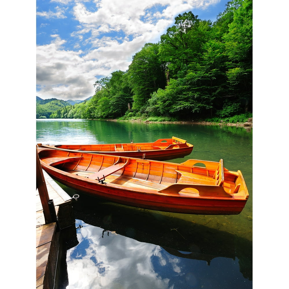 Outdoor Waterproof and Weatherproof Wall Canvas Art, CLEAR LAKE