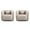 beige 2pcs, variant on Accent Square Sofa Chair, Boucle Fabric Upholstered Single Cloud Couch Chair, Japandi Style Armchair for Living Room, 1 Seater Sofa