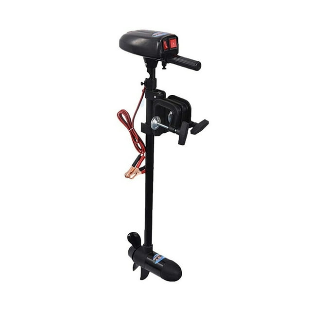 DC12 V 28 LBS Outboard Engine, Boat 260 W Electric Trolling Motor, Boat Propeller, For Fishing Boat Rowing Kayak Canoe ,Easy to Install