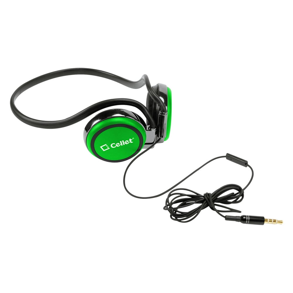 Cellet 3.5mm Stereo Neckband Ear Hook Hands Free Headset with