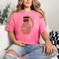 thumbnail image 2 of New York Brooklyn City Design, Crunchberry Comfort Colors T-Shirt, Small, 2 of 3