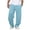 Blue, variant on Sweatpants for Men Big And Tall 2026 Fashion Elastic Waist Drawstring Loose Fit Casual Harem Pants with Pockets Trousers