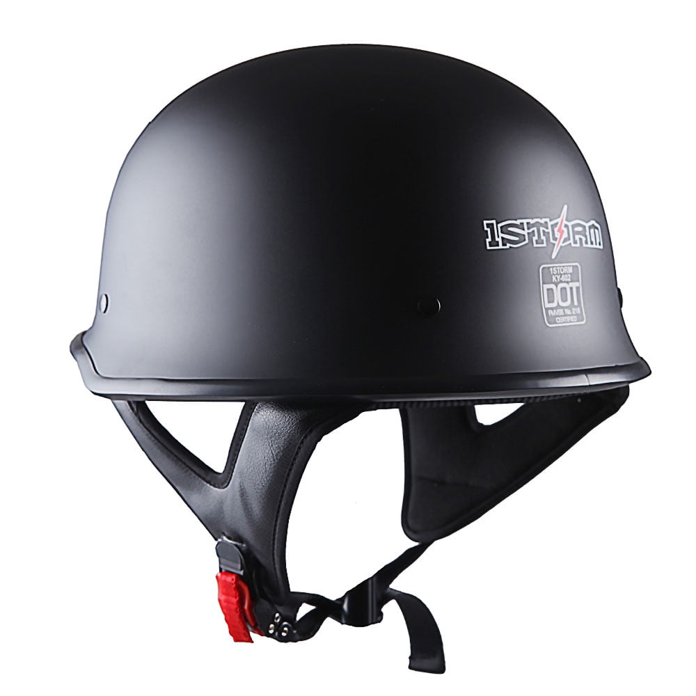1storm motorcycle half face helmet Modular Full Flip up Dual Visor + Spoiler: HB89 Storm Blue + Spoiler / M (55-56 cm 21.7/22.0 Inch ) approved half 1Storm Novelty Motorcycle Half Face