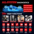 thumbnail image 4 of LAUNCH X431 V+ 4.0 24V Commercial Vehicle Heavy Duty Truck Car Diagnostic Scan Tool With Free MV108S&TPMS, 35+ Reset,All System Scanner,Free Update, 4 of 9