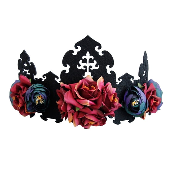 FENGGUIQU 1Pc Durable Multi Color Western Style Hair Hoop for Wedding and Photography