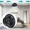 thumbnail image 3 of Lefu 75-125MM ABS Rotary Louver Duct Inlet and Outlet Ceiling Ventilation Grille, 3 of 8