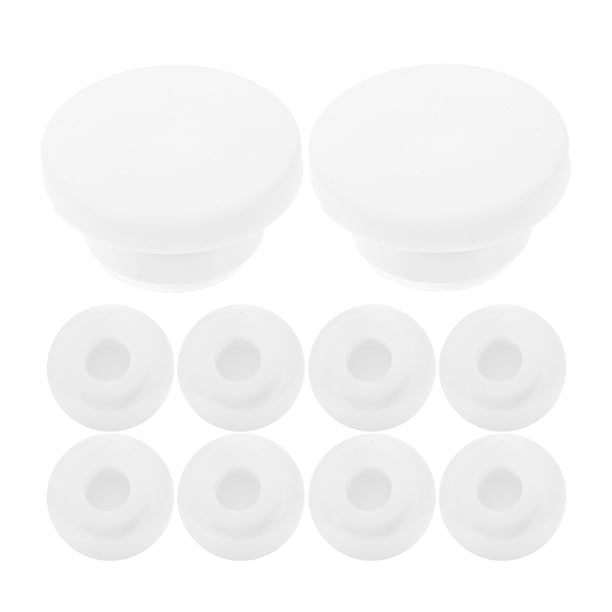 Juego Anillos Desbordamiento 2 Anillos Desbordamiento Para Fregadero - Tapas Agujero Drenaje Redondas Accesorio Lavabo Cocina Baño