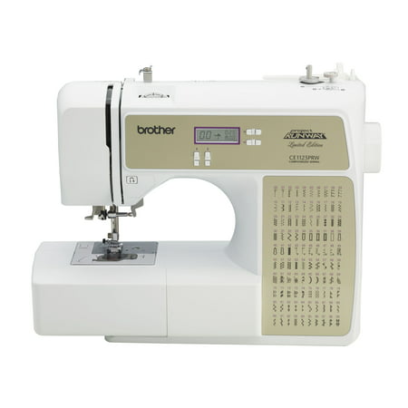 Brother CE1125PRW Computerized 100-Stitch Project Runway Sewing (Best Computerized Sewing Machine For Beginners)