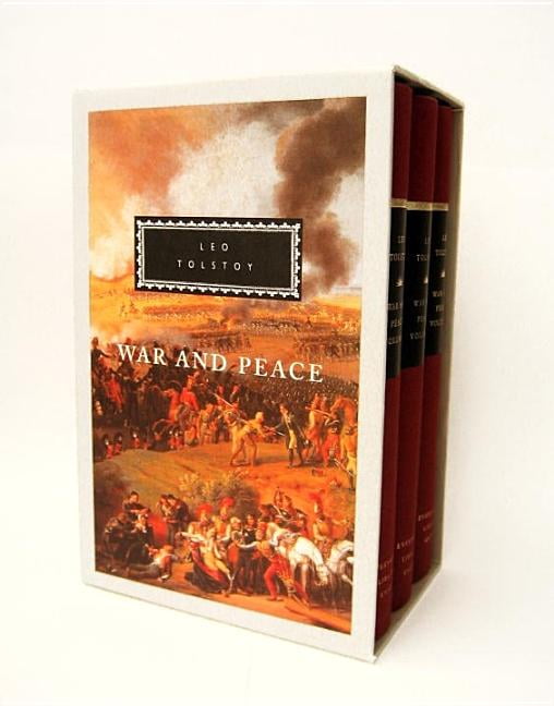 Everyman's Library Classics War and Peace 3Volume Boxed Set