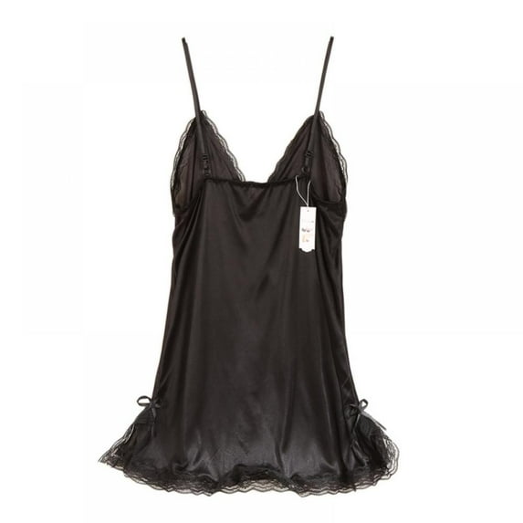 Sexy Womens Lingerie Silk Robe Dress Babydoll Nightdress Nightgown Sleepwear New