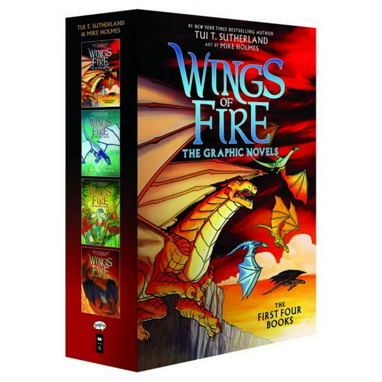 Tui T. Sutherland: Wings of Fire #1-#4: a Graphic Novel Box