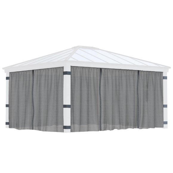 CANOPIA by PALRAM Dallas 14 ft. x 16 ft. Gazebo Netting Set