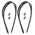 thumbnail image 1 of WHAMVOX Replacement Eyeglasses Strap For Kids And Adults 2 Sets Universal Fit Black Silicone Band, 1 of 6