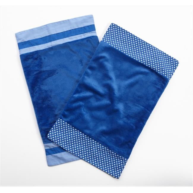 One Grace Place 10-18b026 Simplicity Blue Burp Cloth