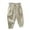 Khaki, variant on Utoimkio Toddler Boys Drawstring Athletic Jogger Pants Elastic Waisted Straight Leg Sweatpants with Pockets Size 3-12T