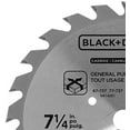 thumbnail image 2 of Dewalt Accessories 67-737 Piranha Circular Saw Blade, 24T, 7-1/4-In., 2 of 3