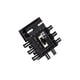 thumbnail image 3 of Placa base de la computadora FAN HUB Refrigerador Splitter Conector Extension PC 12V 3PIN 2 Nivel Speed ​​Controller Adaptador Regulador grande 4P Powered seitruly EL005647-02, 3 of 6