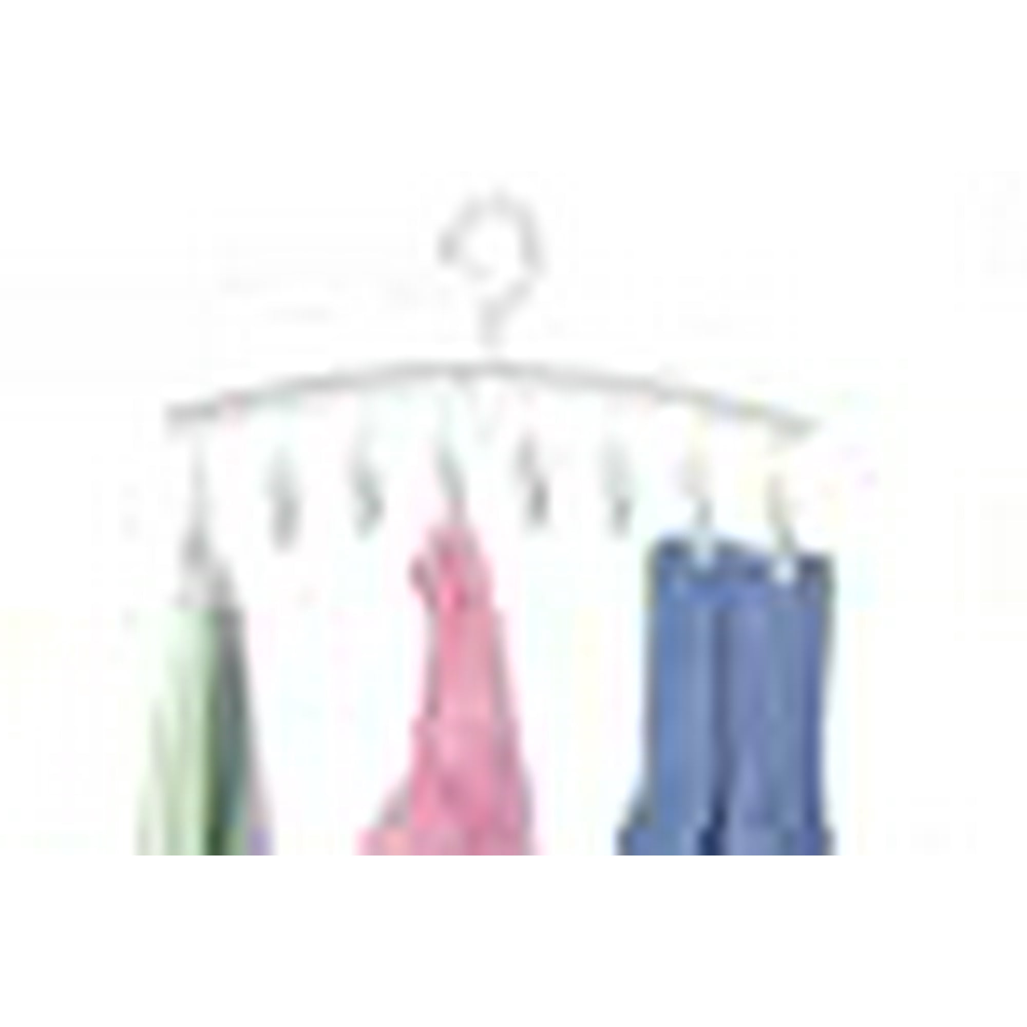 Whitmor Clip Drip Add On Hangers White Set of 3 Walmart