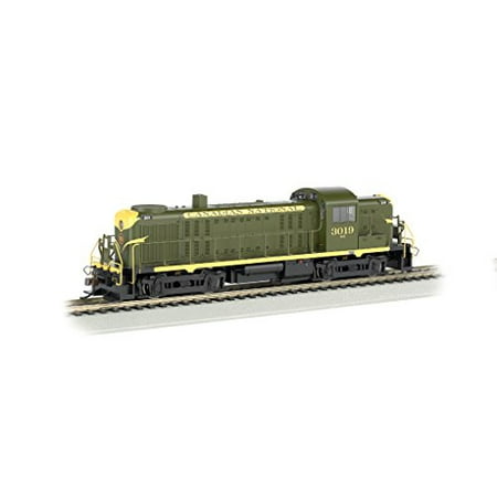Bachmann 64207 HO Scale ALCO RS-3 #3019 DCC Equipped Diesel Canadian National Locomotive
