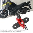thumbnail image 4 of Candado Para Casco De Motocicleta, Modificación De Motocicleta, Gancho De Montaje De Bloqueo De Casco De Aleación De Aluminio Apto Para Suzuki V-Strom 250 2017 + Rojo ANGGREK Rojo, 4 of 8