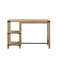 thumbnail image 4 of 55" Wood and Metal X Kitchen Island - White Oak, 4 of 6