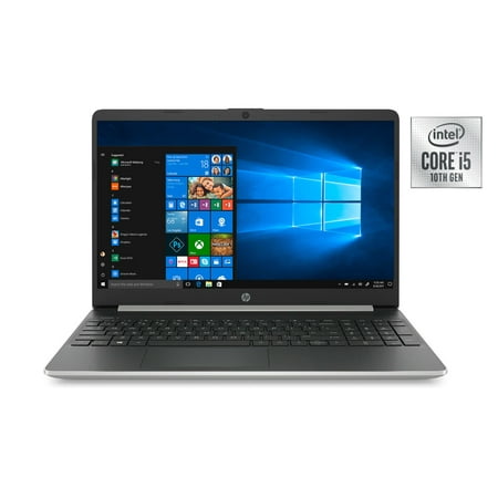 HP 15-DY1051WM 15.6″ Laptop, 10th Gen Core i5, 8GB RAM, 256GB SSD