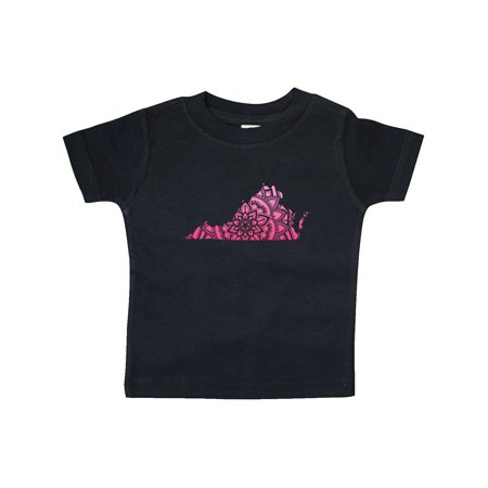 

Inktastic Virginia Silhouette Mandala Gift Baby Boy or Baby Girl T-Shirt