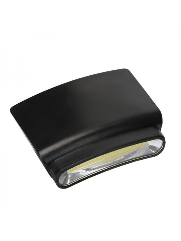 1PCS LED Cap Clip Light Headlight Headlamp Hands Free For Night Fishing Hiking 