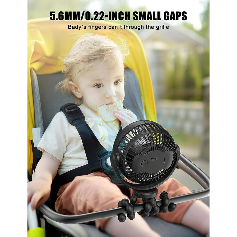 Battery stroller fan best sale