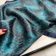 thumbnail image 3 of CAILDANL 100% Mulberry Silk Neck Scarf - 21'' x 21'' Lightweight Neckerchief - Women Men Small Square Digital Printed Scarves, 3 of 7