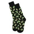 thumbnail image 4 of MeMoi Men's Avocado Bamboo Blend Funny Novelty Crew Sock - Mens - Male, 10-13, Black, 4 of 4