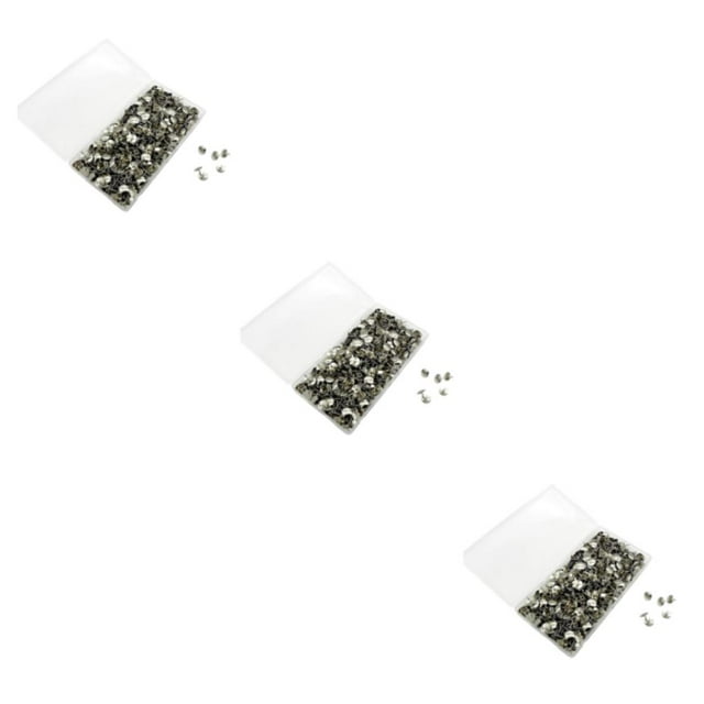 relayinert 600x Silver Wrought Steel Metal Thumbtack Drawing Pins For Upholstery Projects Easy Installation 3Set