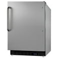 thumbnail image 1 of Summit ALFZ37BCSS 20" Undercounter Freezer w/ (1) Solid Door - Stainless Steel, 115v, 1 of 1